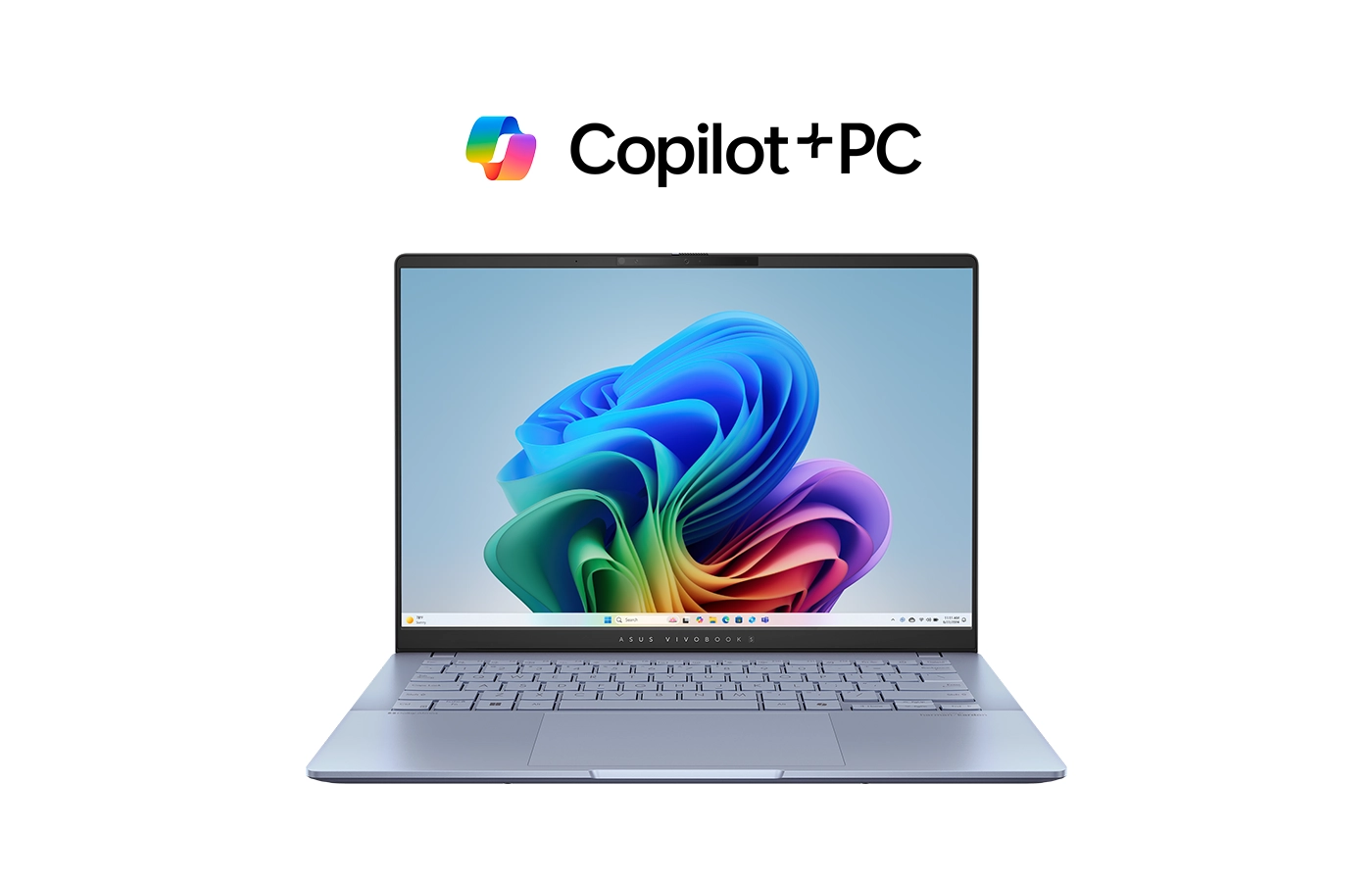 ASUS - VivoBook S 14 (S5406MA) - 14" WUXGA OLED Laptop - Copilot + PC - Intel Core Ultra 9 185H with 16GB Memory - 1TB SSD - Mist Blue