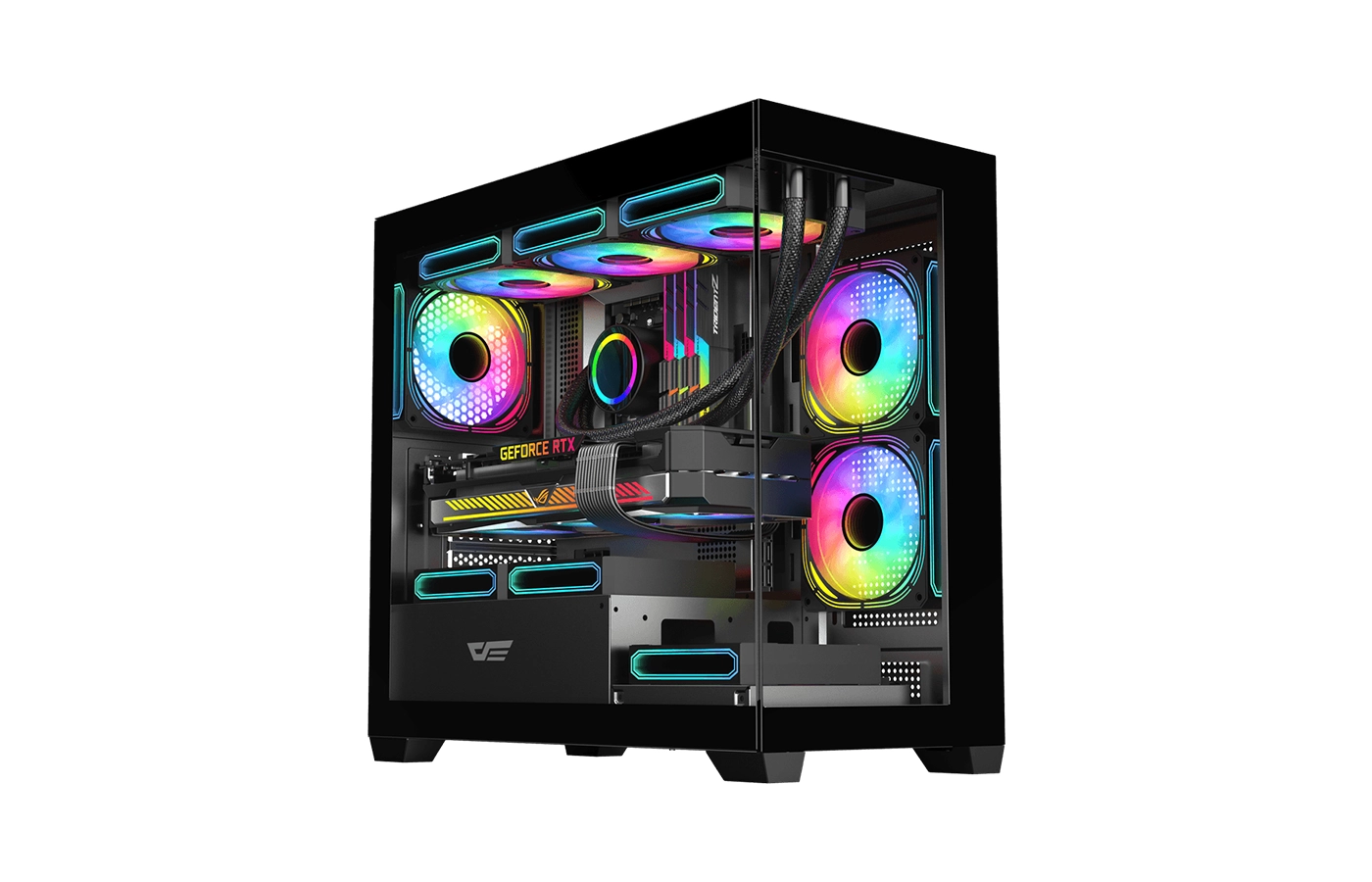 custom-pc Custom PC with monitor