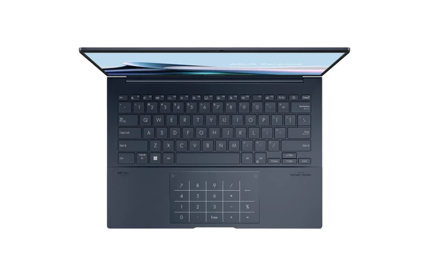Asus-zenbook-ultra7-155H-laptop-keyboard