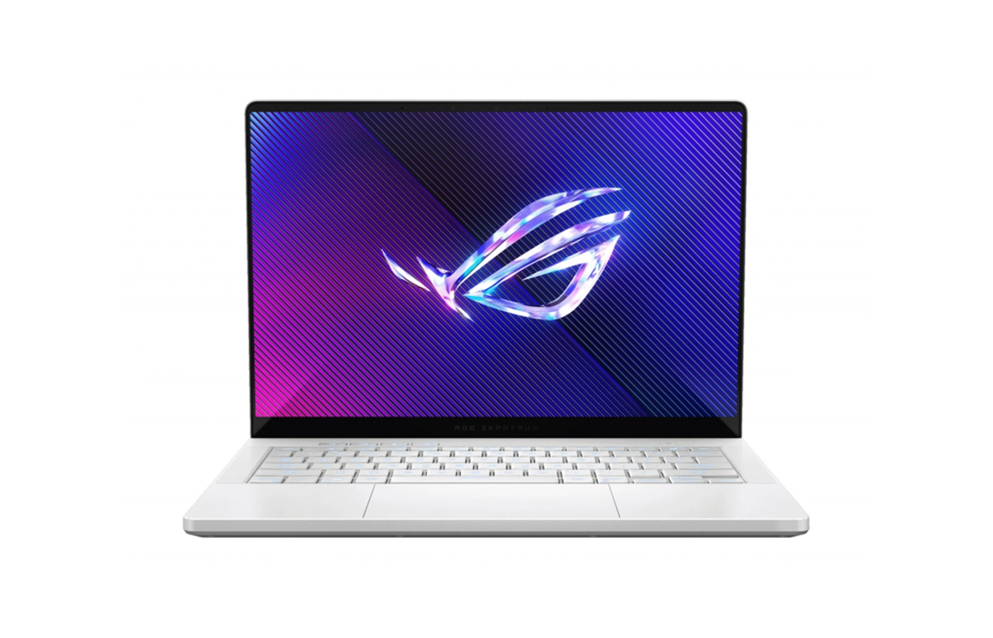 ASUS ROG Zephyrus G14 GA403W 2025 - 14" 3K (2880 x 1800) 120Hz 100% DCI-P3 OLED Gaming Laptop - AMD Ryzen AI 9 HX 370 Processor with 32GB Memory - NIVIDA GeForce RTX 5070Ti 12GB Graphics - 1TB SSD - 1 Zone RGB Backlit Chiclet Keyboard - Wi-Fi 7 & BT5.4 - 1 Year Warranty - Platinum White